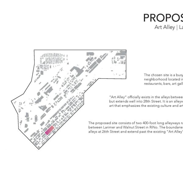 Hannah Scott's Urban Alley Design Competition from ENVD 3100