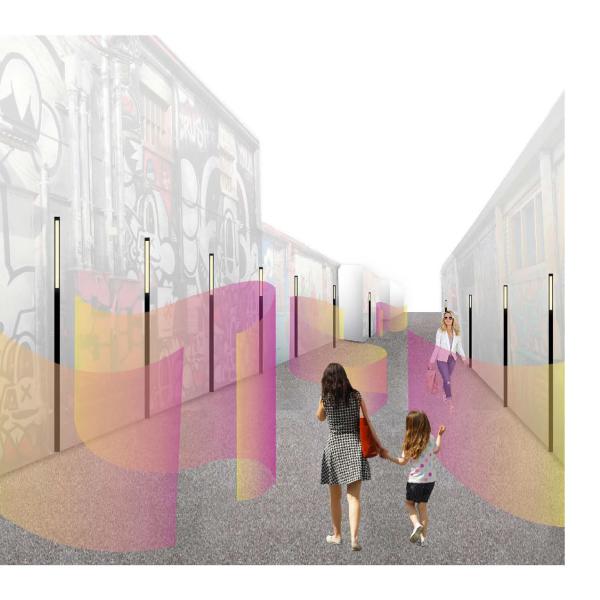 Hannah Scott's Urban Alley Design Competition from ENVD 3100