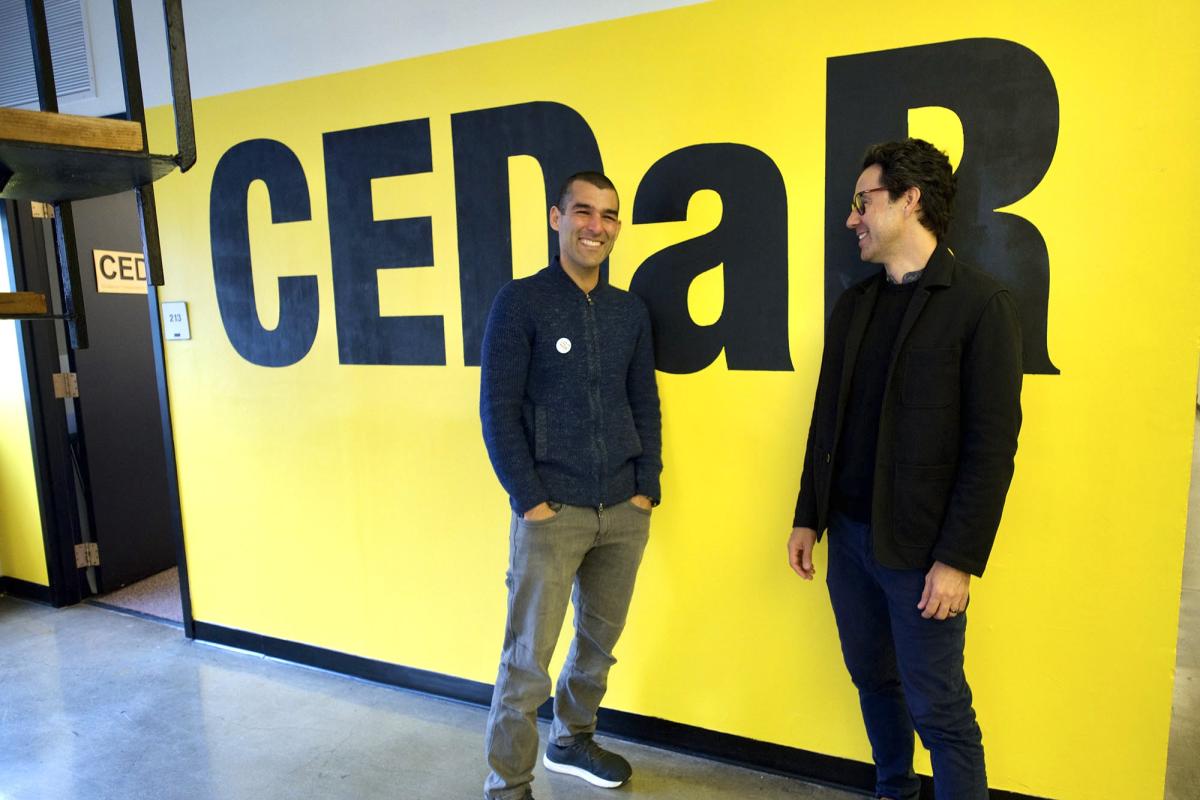Shawhin and Jota outside of CEDaR