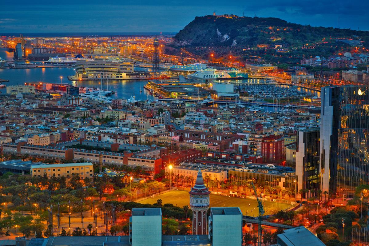 "Barcelona At Night" by Trey Ratcliff is licensed under CC BY-NC-SA 2.0