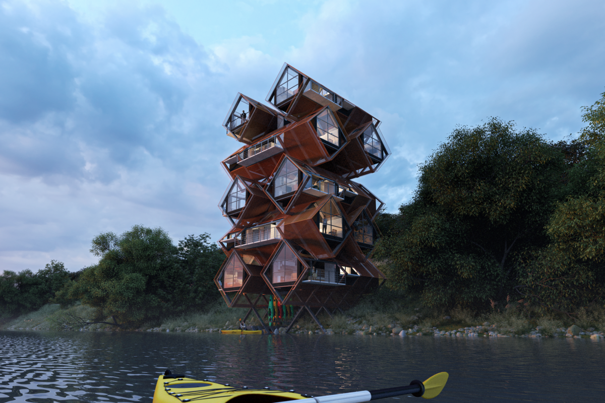 A collection of student work from first-year students to senior students.