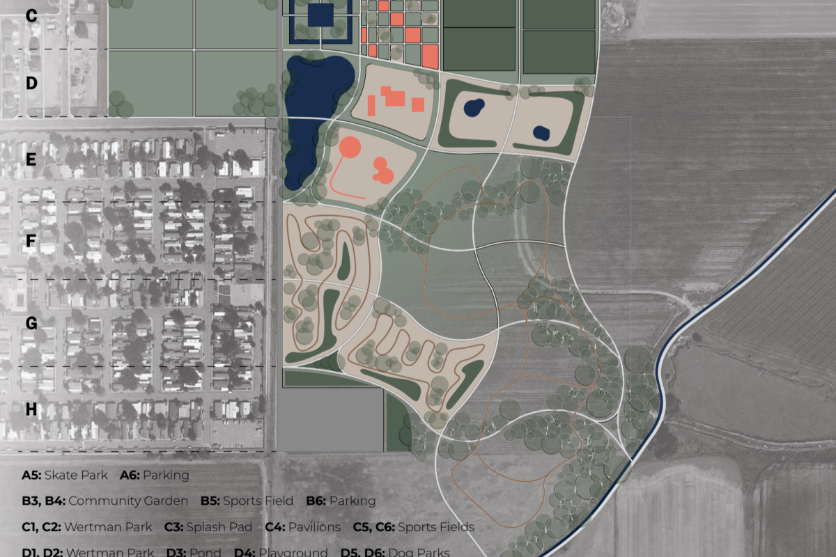Sunrise Community Park masterplan