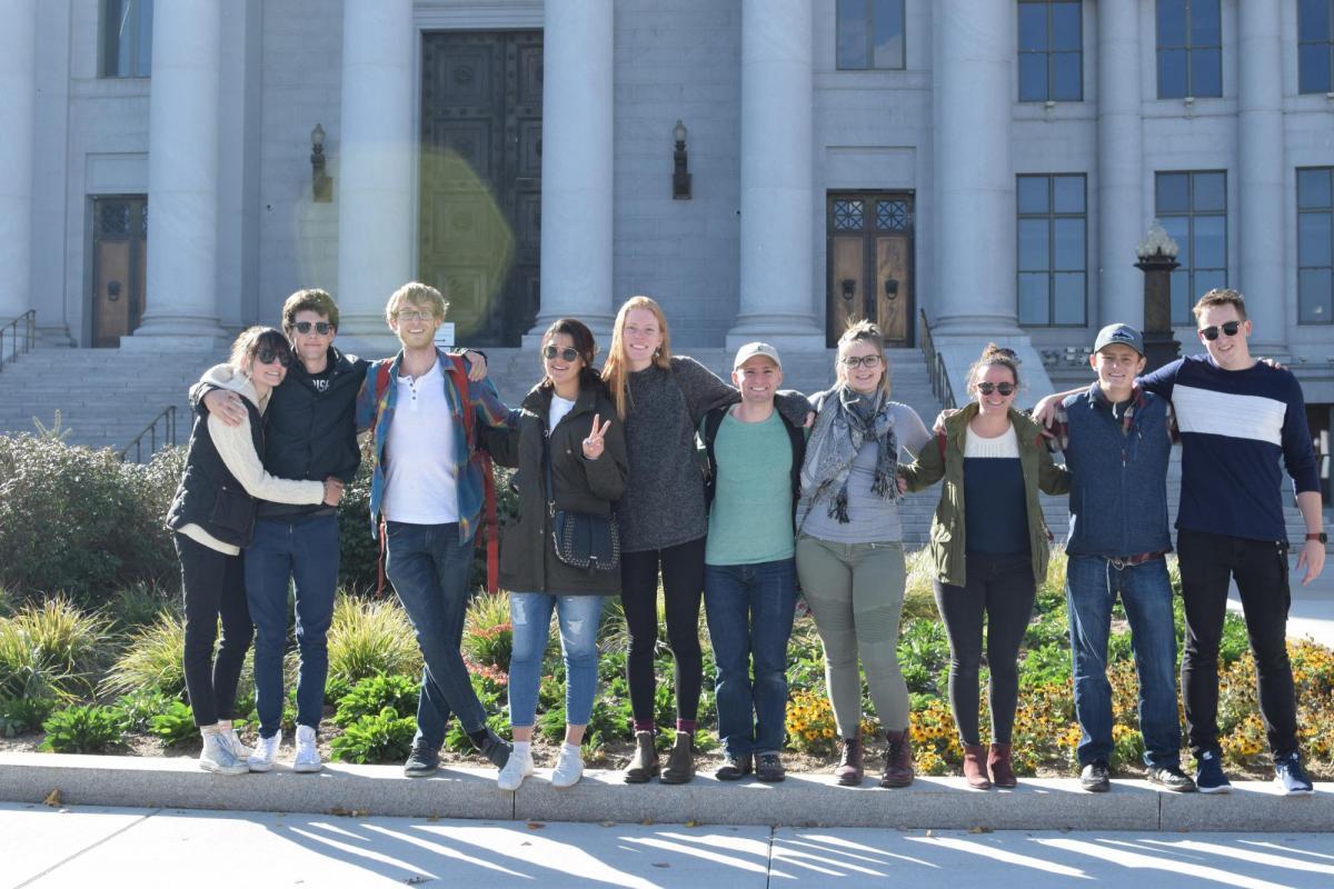 Group photo of APAS students.