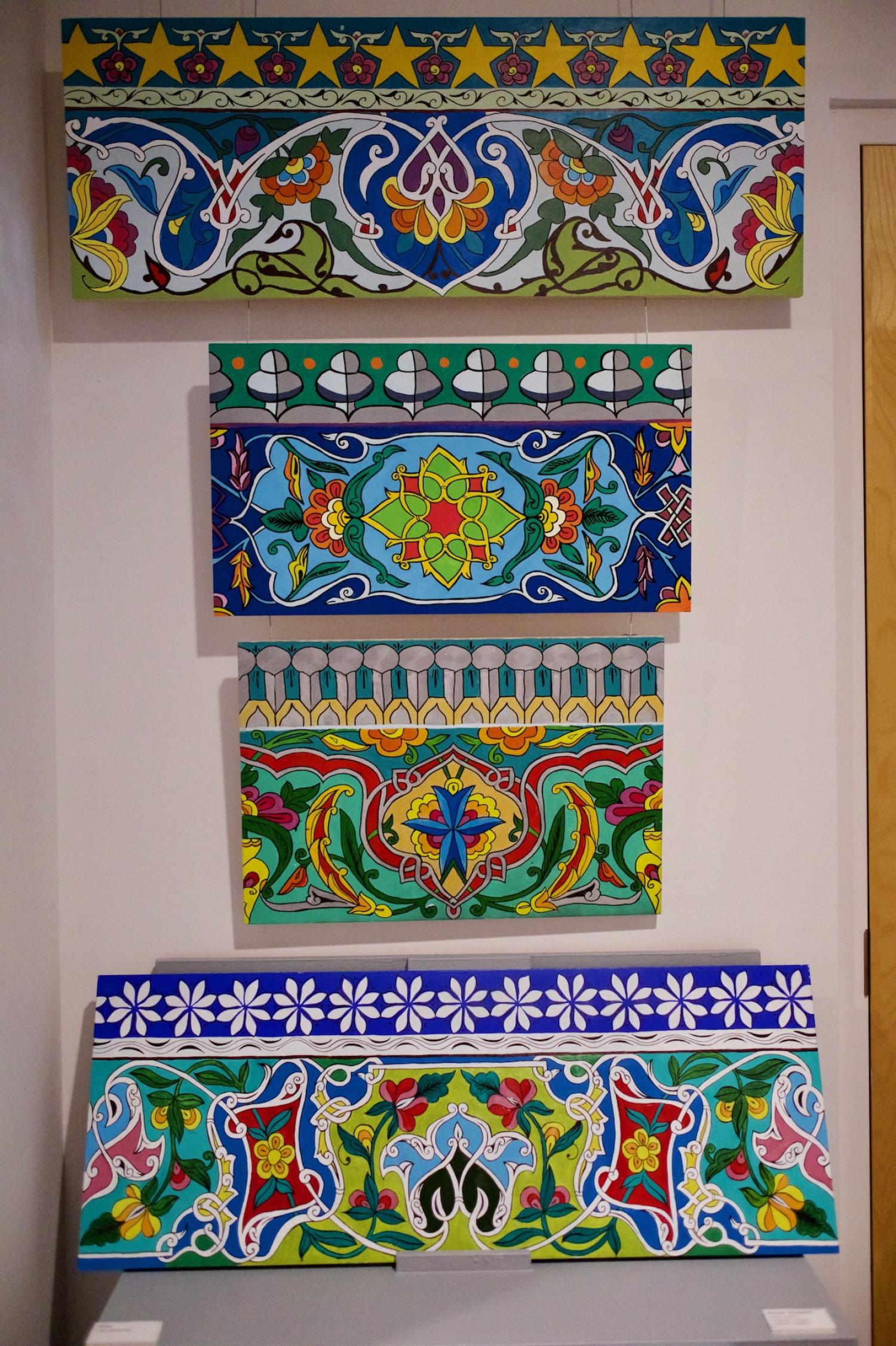 Dushanbe Teahouse student work at museum of boulder