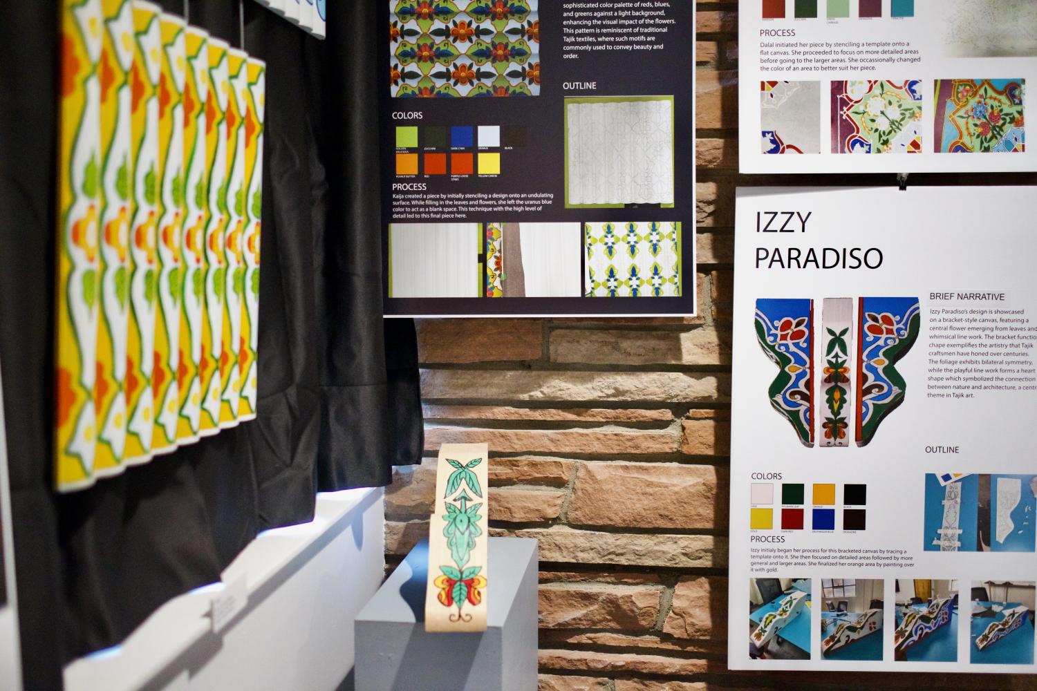 Dushanbe Teahouse student work at museum of boulder