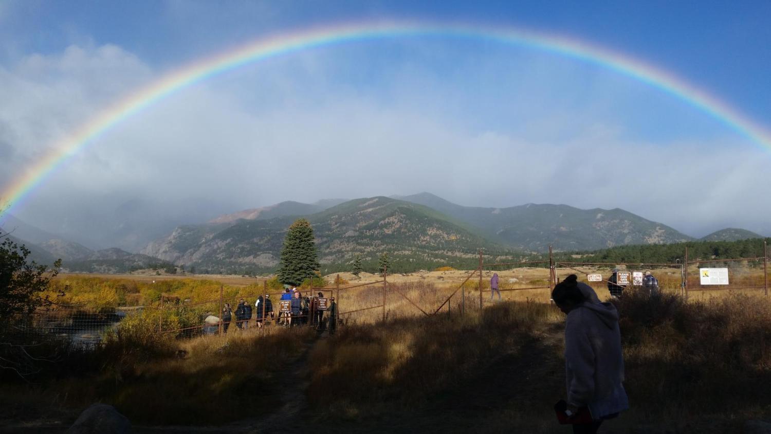 Rocky Mountain National Park Visit, Rainbow Views