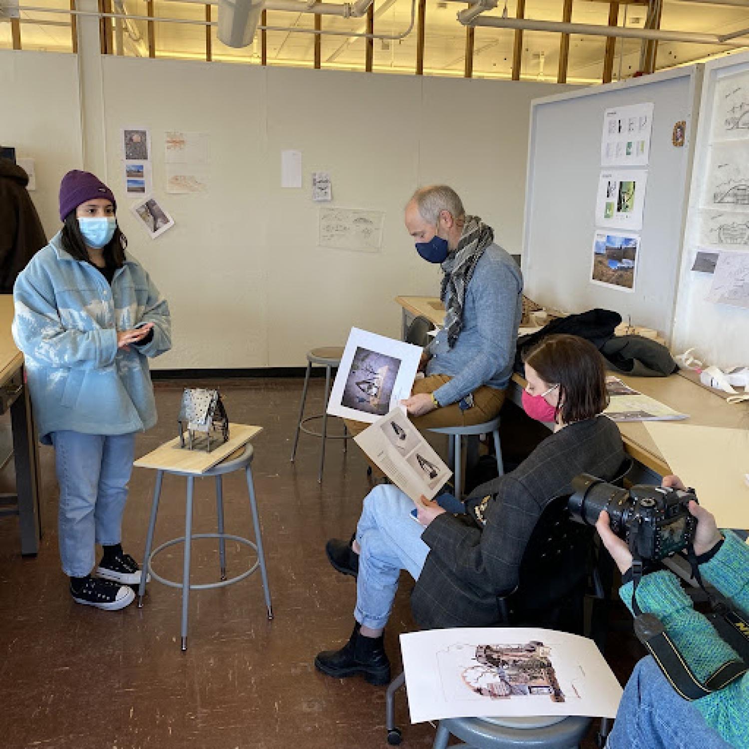 Community-engaged architecture capstone studio