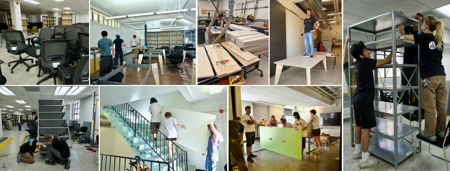 Building updates collage