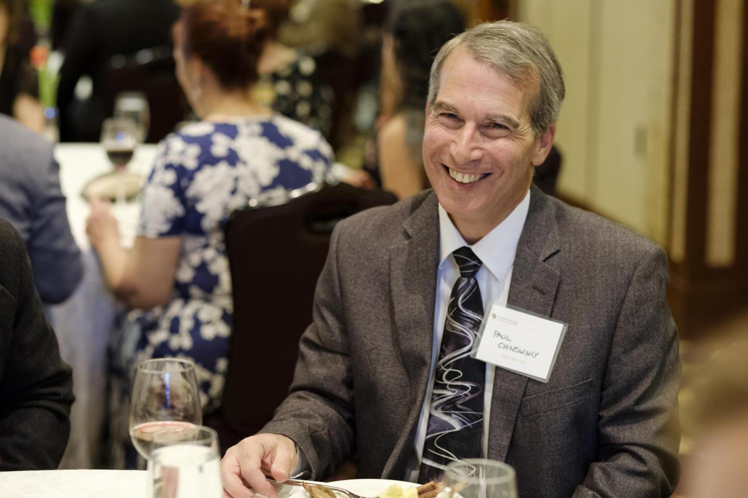 Paul Chinowsky at the ENVD awards Gala.