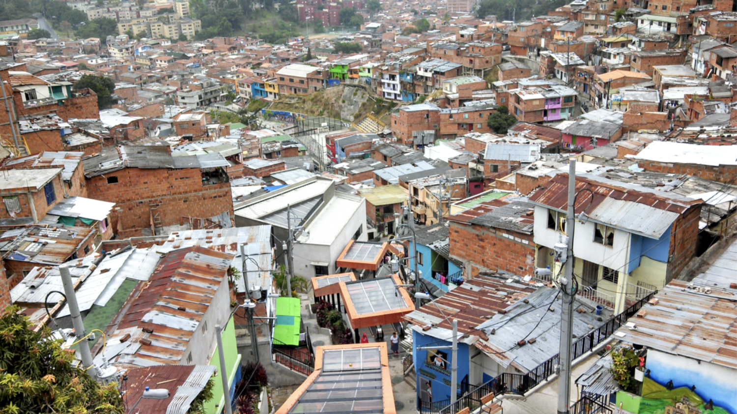 Comuna 8, Medellín, Colombia. Photo by Kate Mytty.