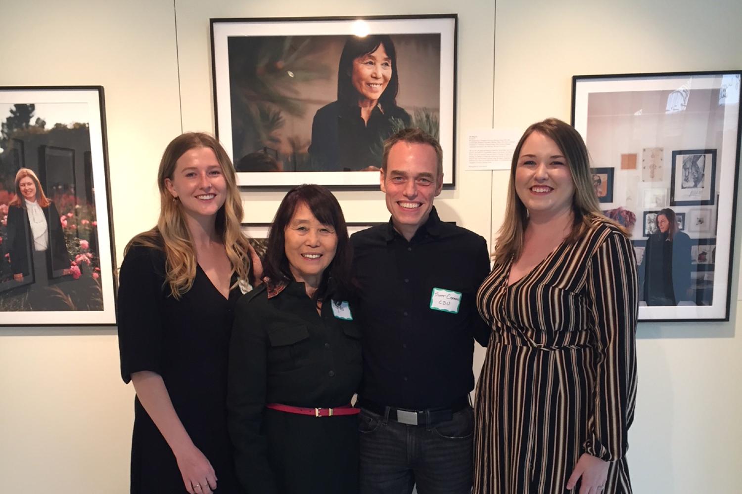 Professor Ping Xu featured in the Portraits of Inclusion exhibit at Colorado State University