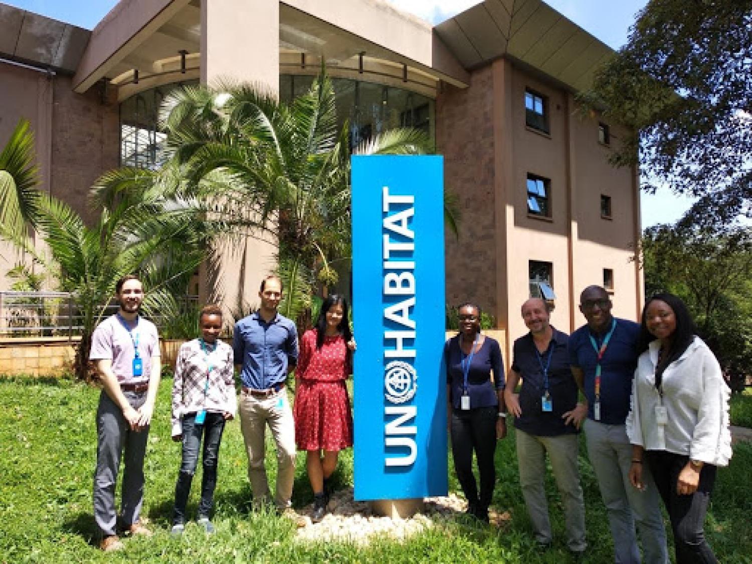 ENVD student interns with UN