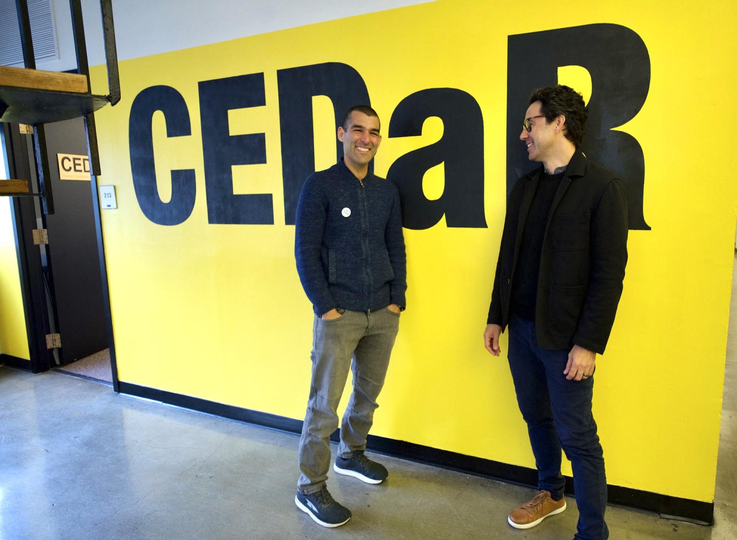 Shawhin and Jota outside of CEDaR
