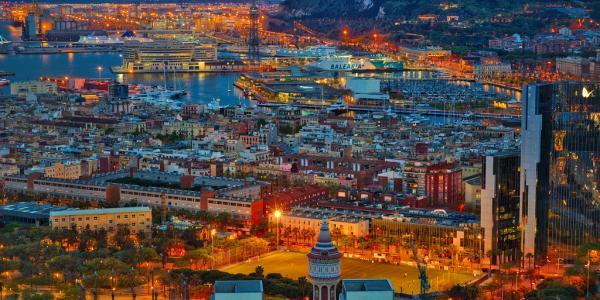 "Barcelona At Night" by Trey Ratcliff is licensed under CC BY-NC-SA 2.0