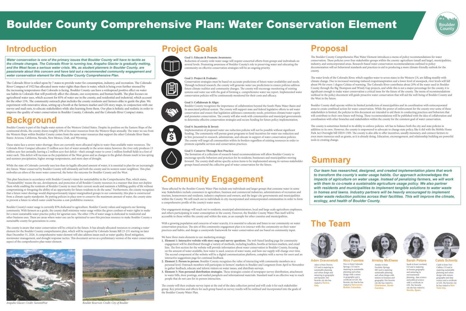 Water Conservation design