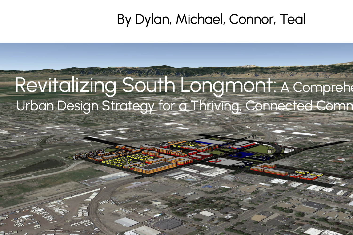 Revitalizing South Longmont Plan