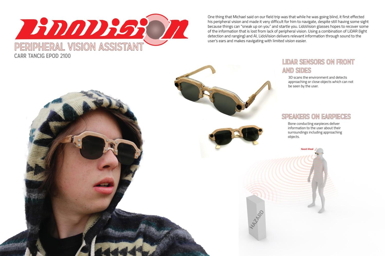 Lidar Glasses by Carr Tancig