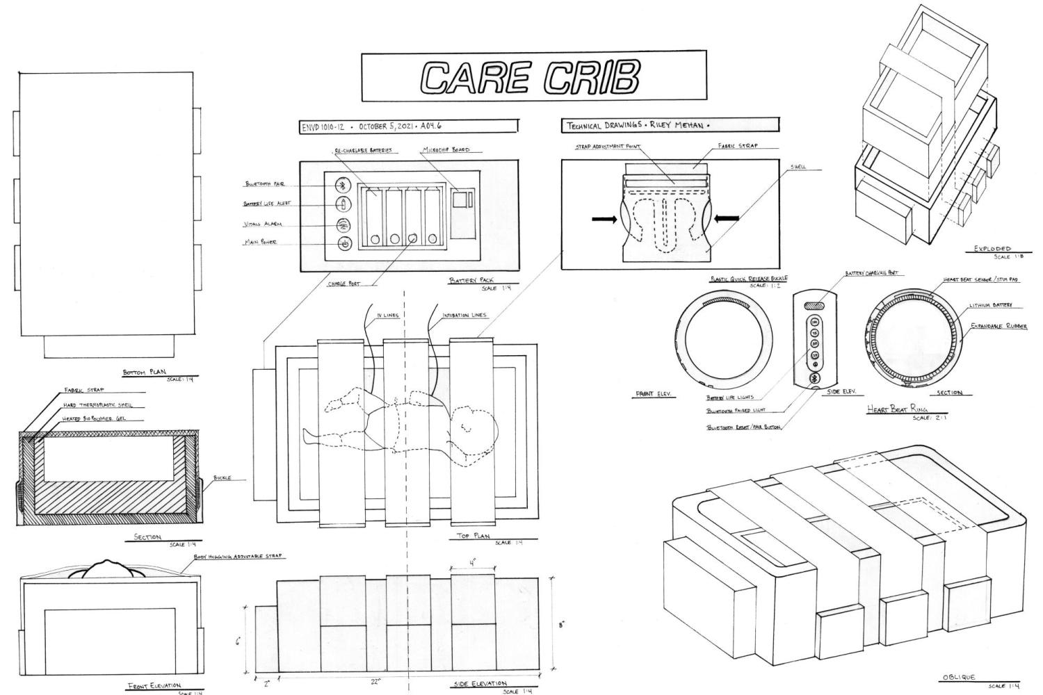 Care Crib by Riley Mean