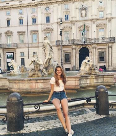 Brooke's first day in Rome