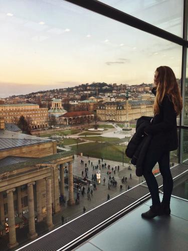 Brooke visited friends in Germany