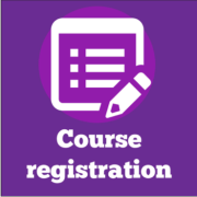 Course registration icon