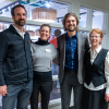 Jeremy Ehly, Stacey Schulte, Thomas Hoffmann, and Nancy Blackwood at the Alumni Awards Ceremony.