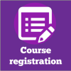 Course registration icon