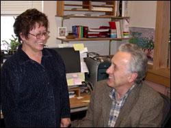 Rosella and Dr. Sievers
