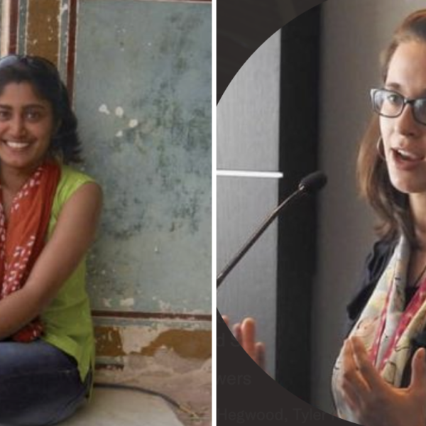 Denise Fernandes and Hilary Brumberg
