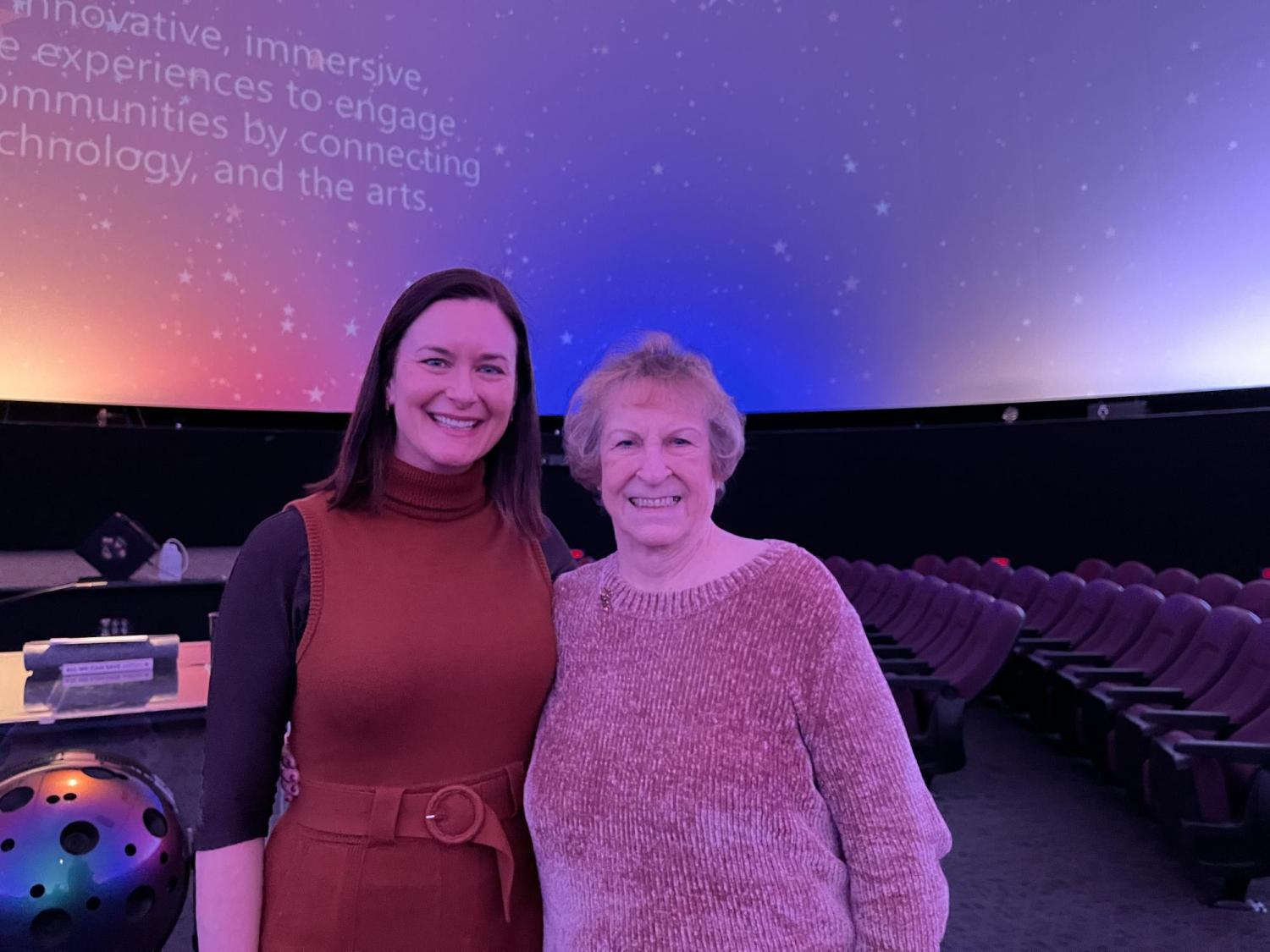 Katherine Wilkinson and Patricia Sheffels