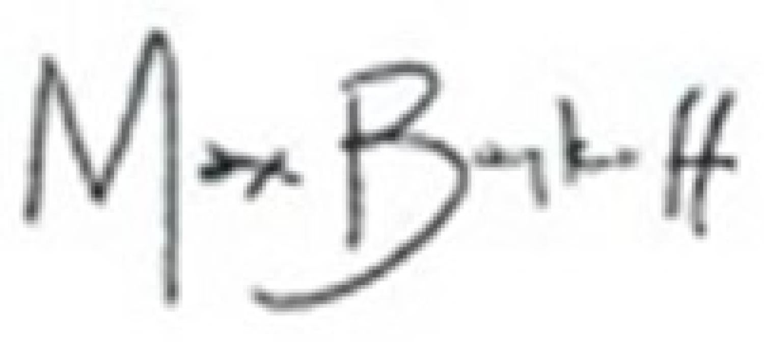 Signature, Chair, Max Boykoff