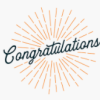 Congratulations