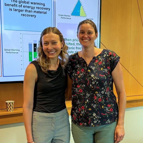 Brooke Marten and Prof. Sherri Cook