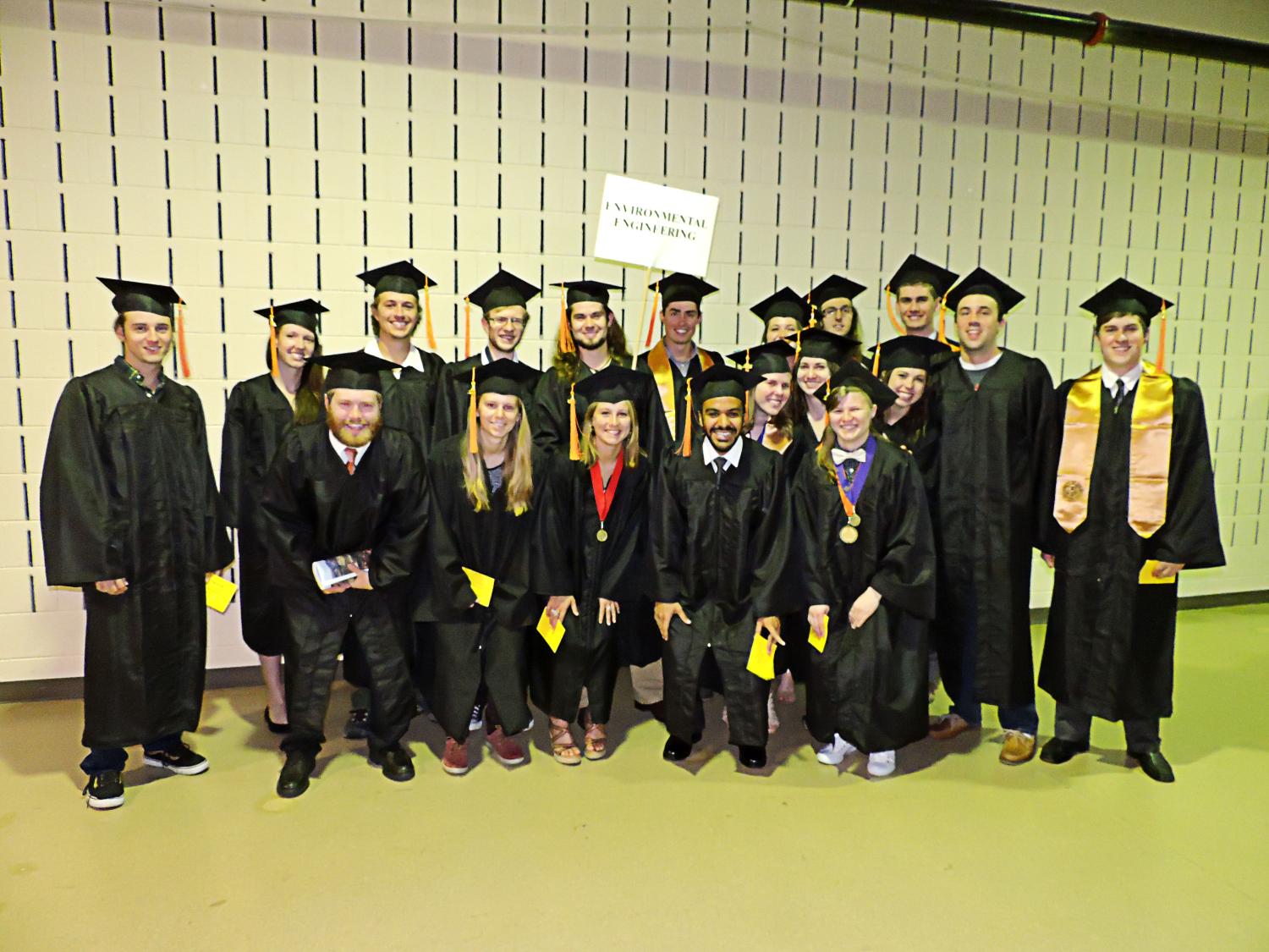 Spring 2015 graduation ceremony