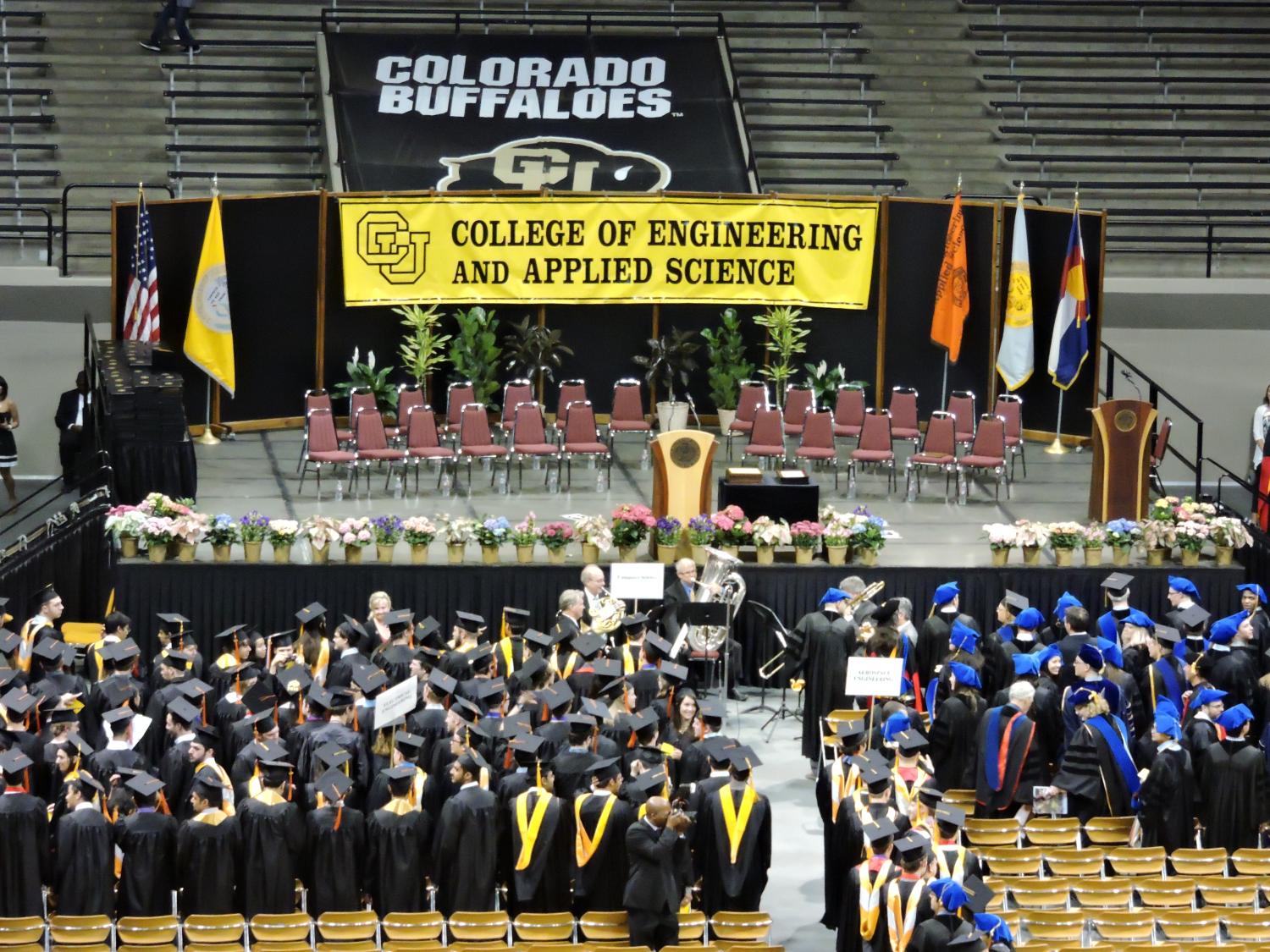 Spring 2015 graduation ceremony