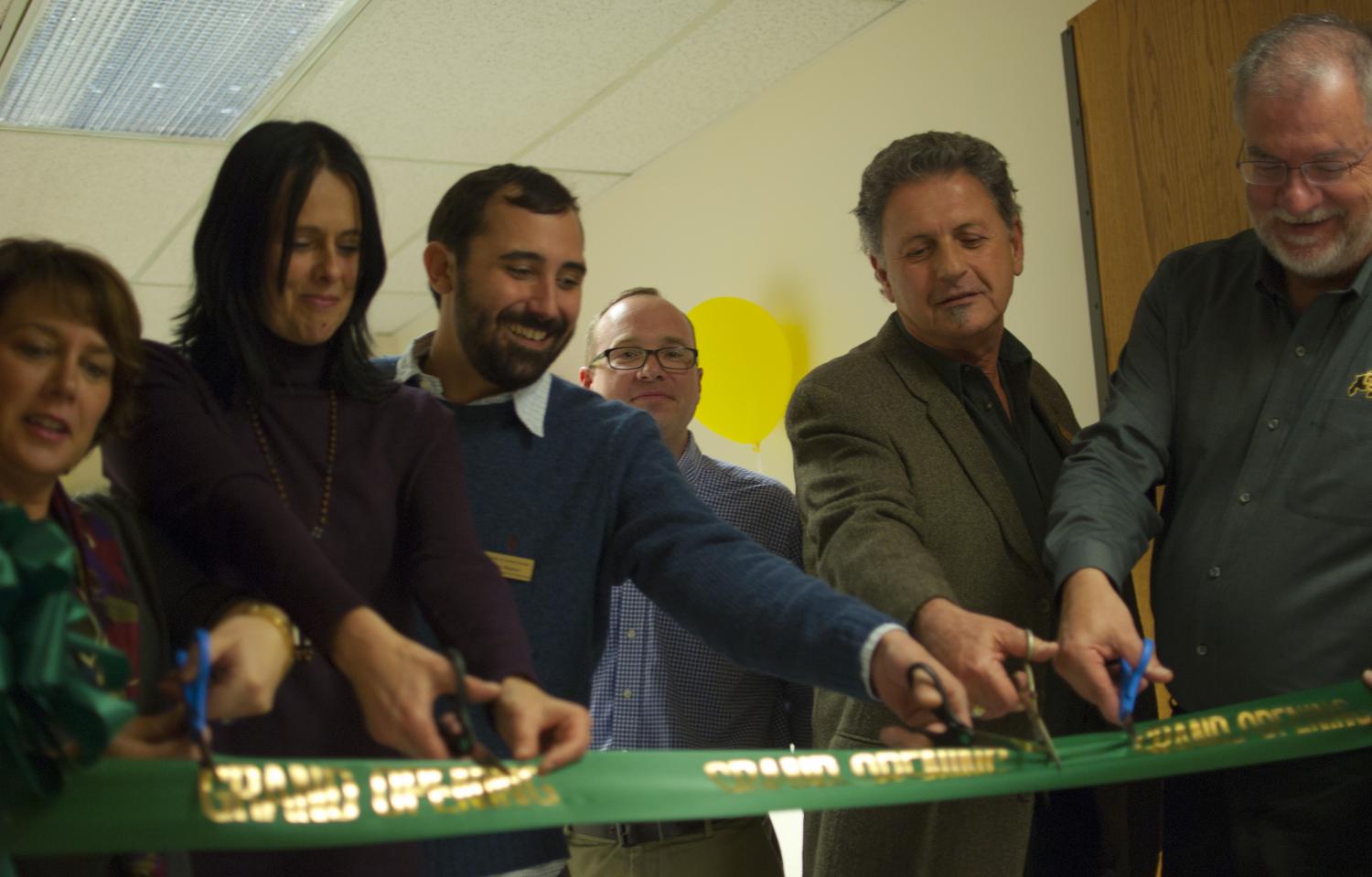 Ribbon cutting