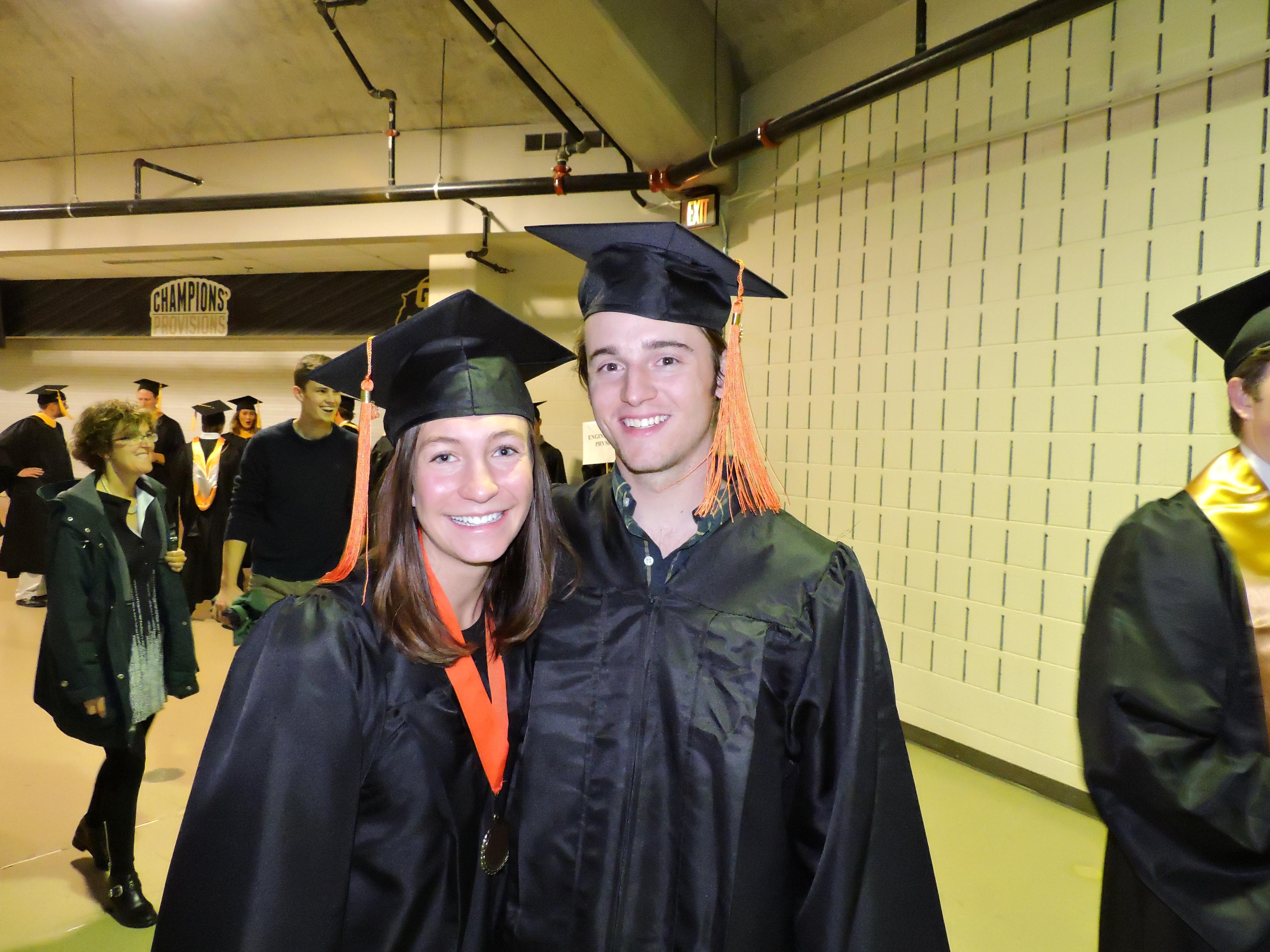 Spring 2015 graduation ceremony