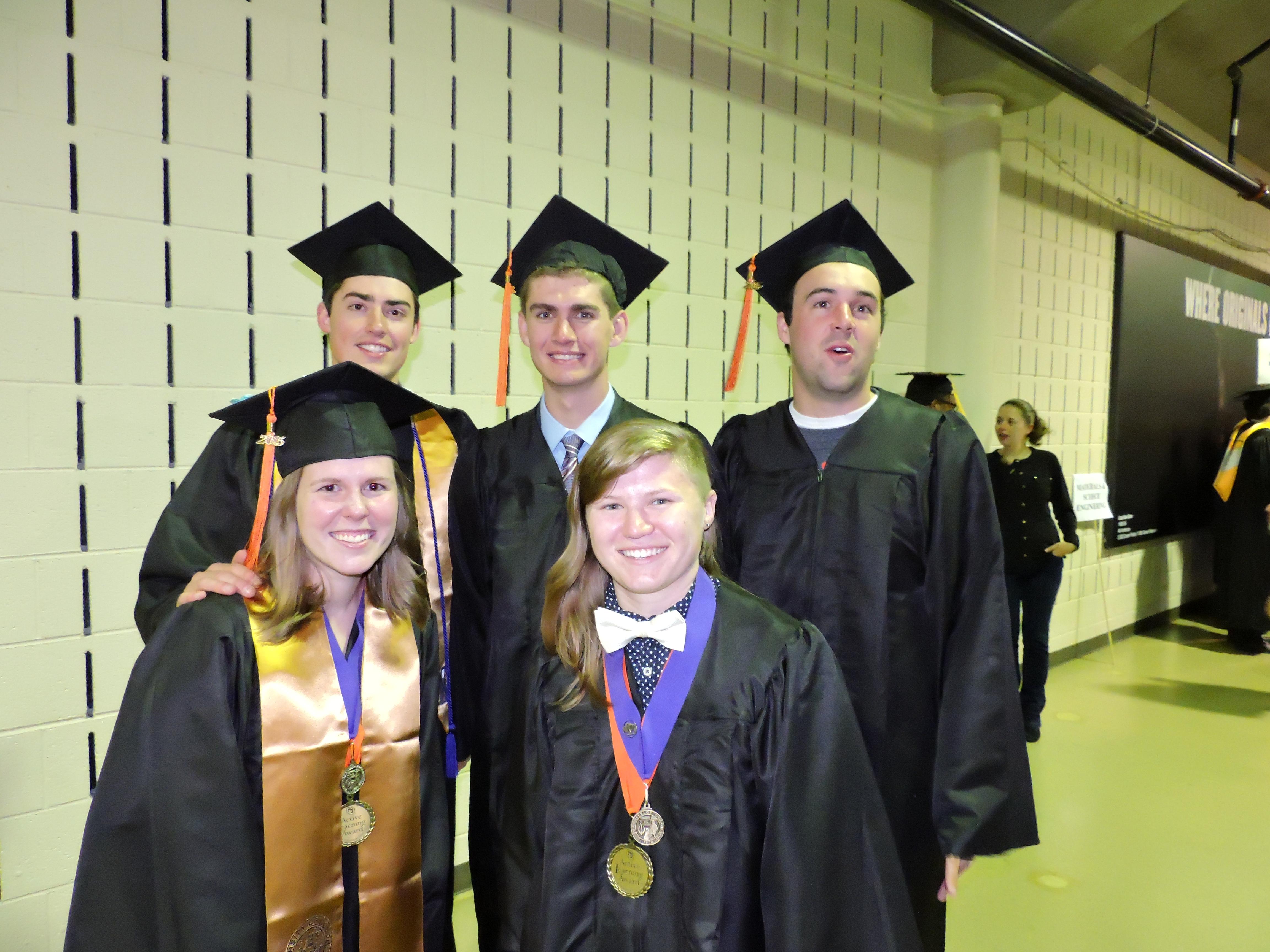 Spring 2015 graduation ceremony
