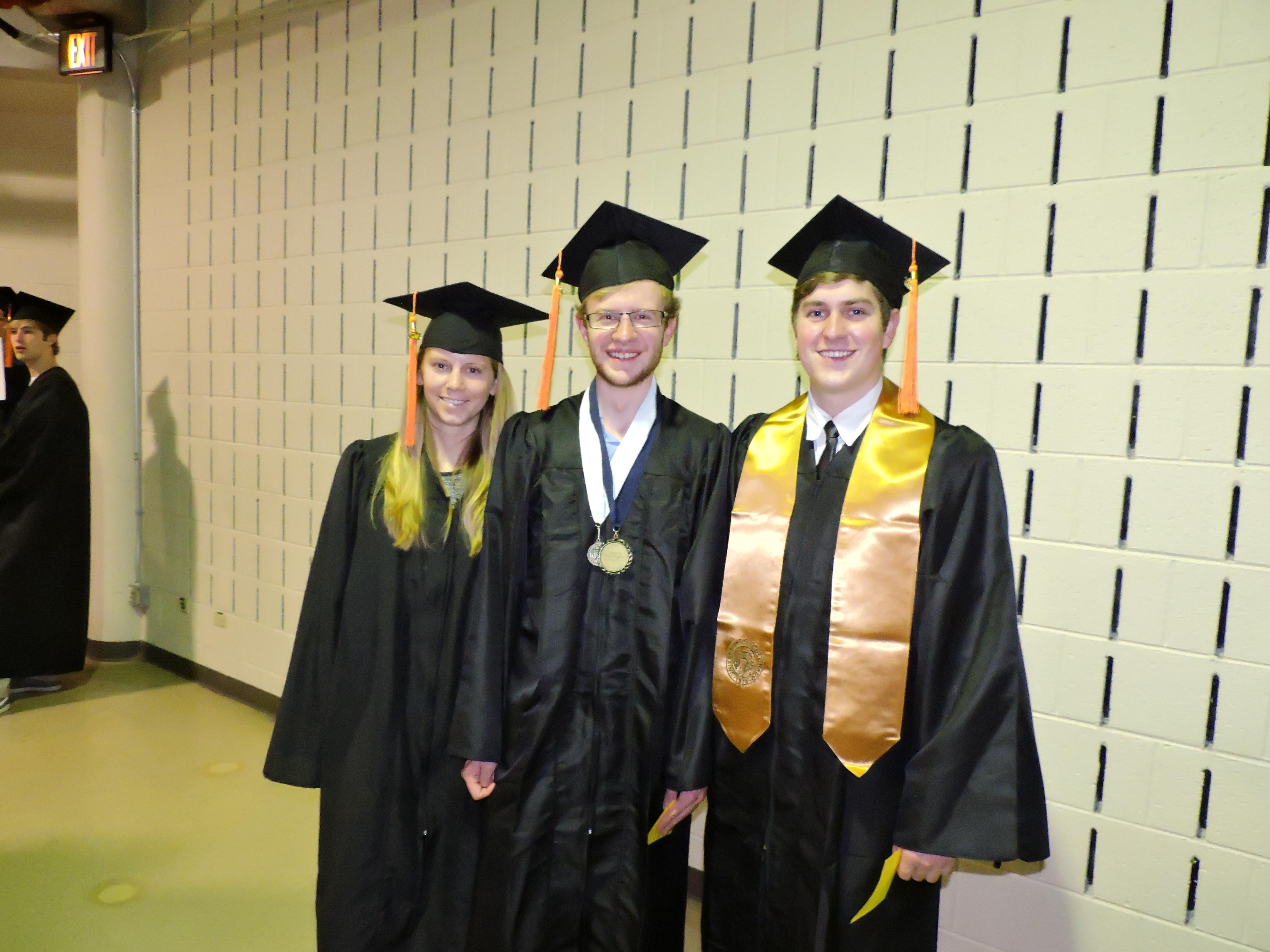 Spring 2015 graduation ceremony