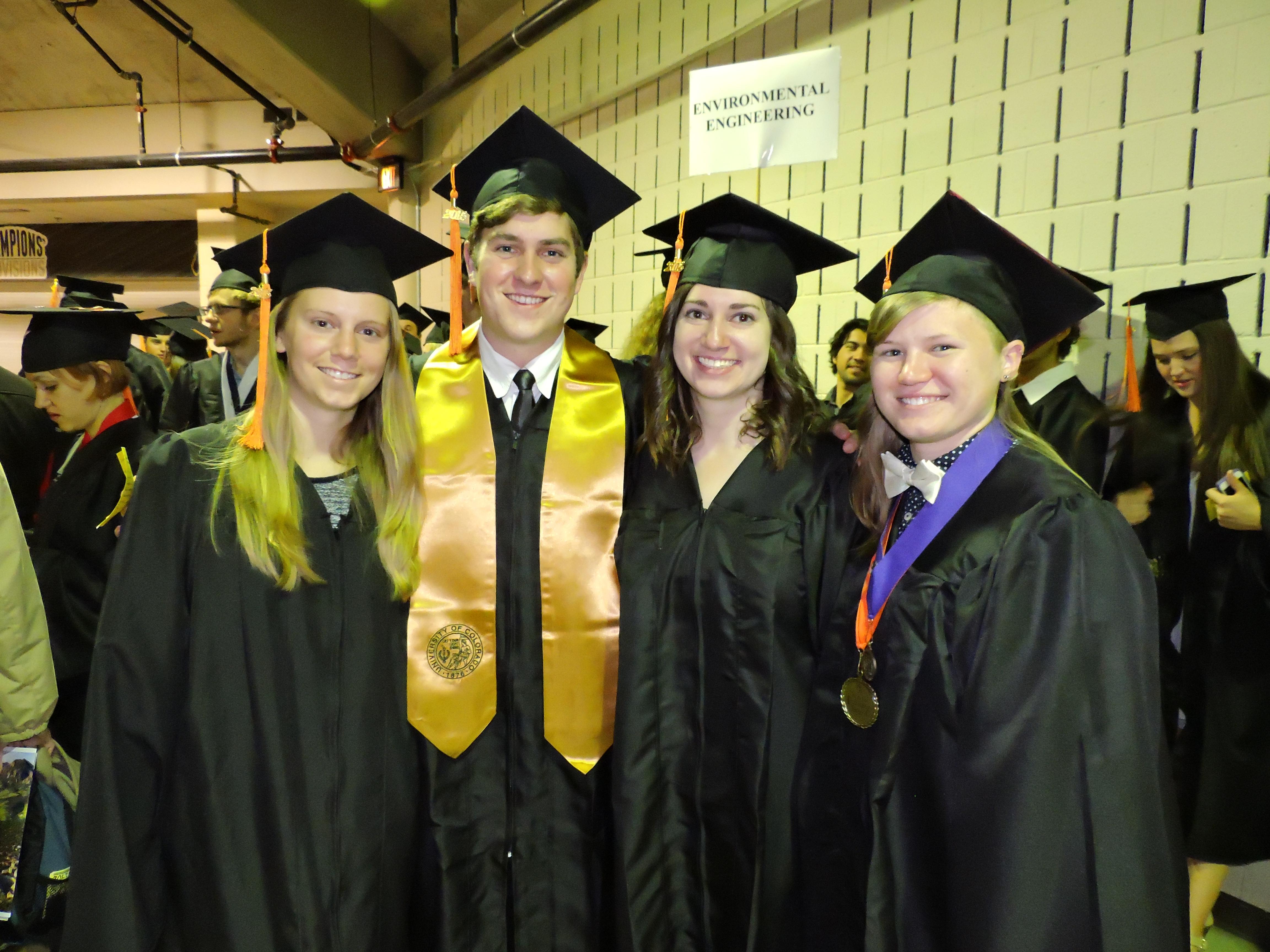 Spring 2015 graduation ceremony