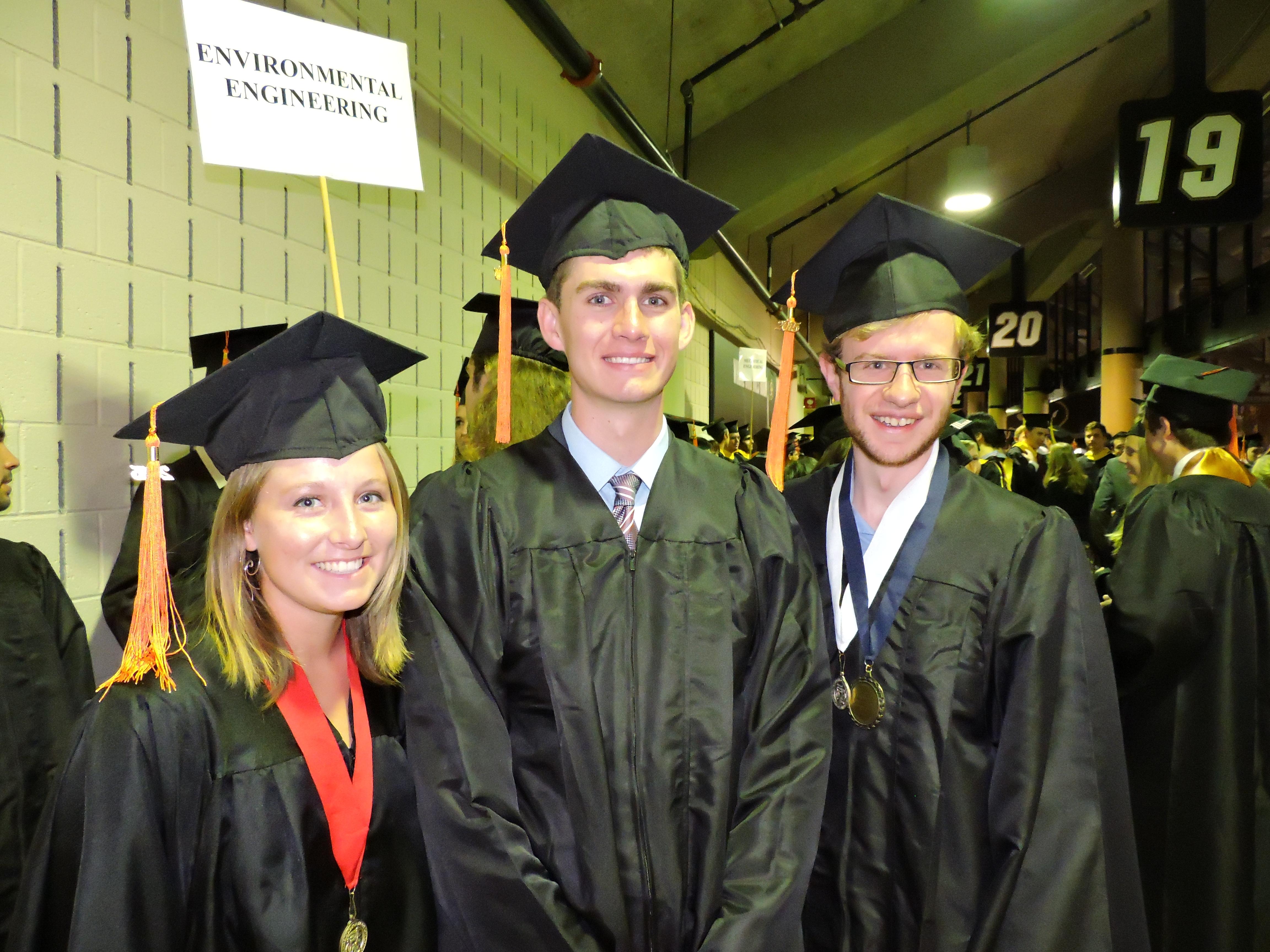 Spring 2015 graduation ceremony