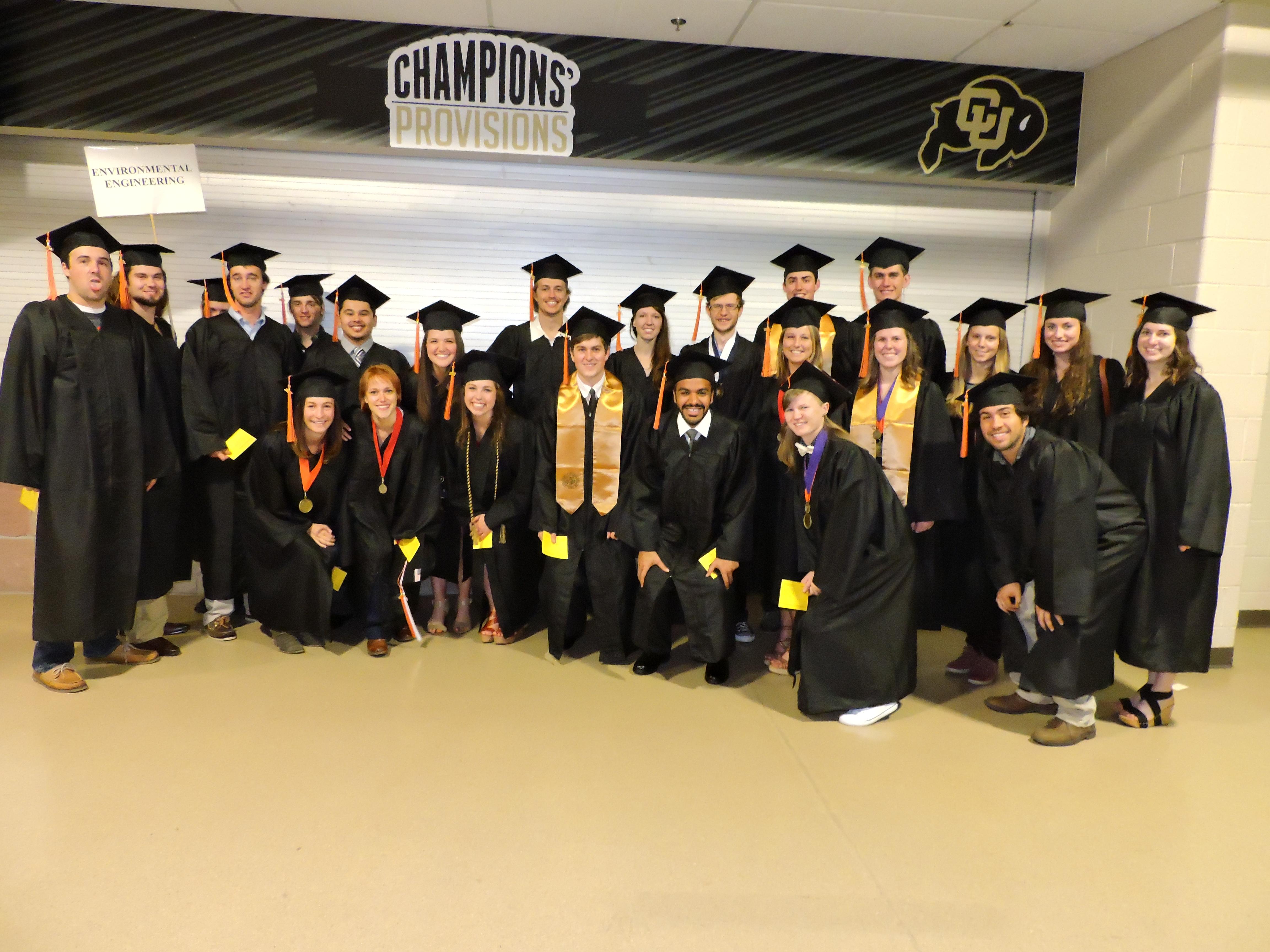 Spring 2015 graduation ceremony