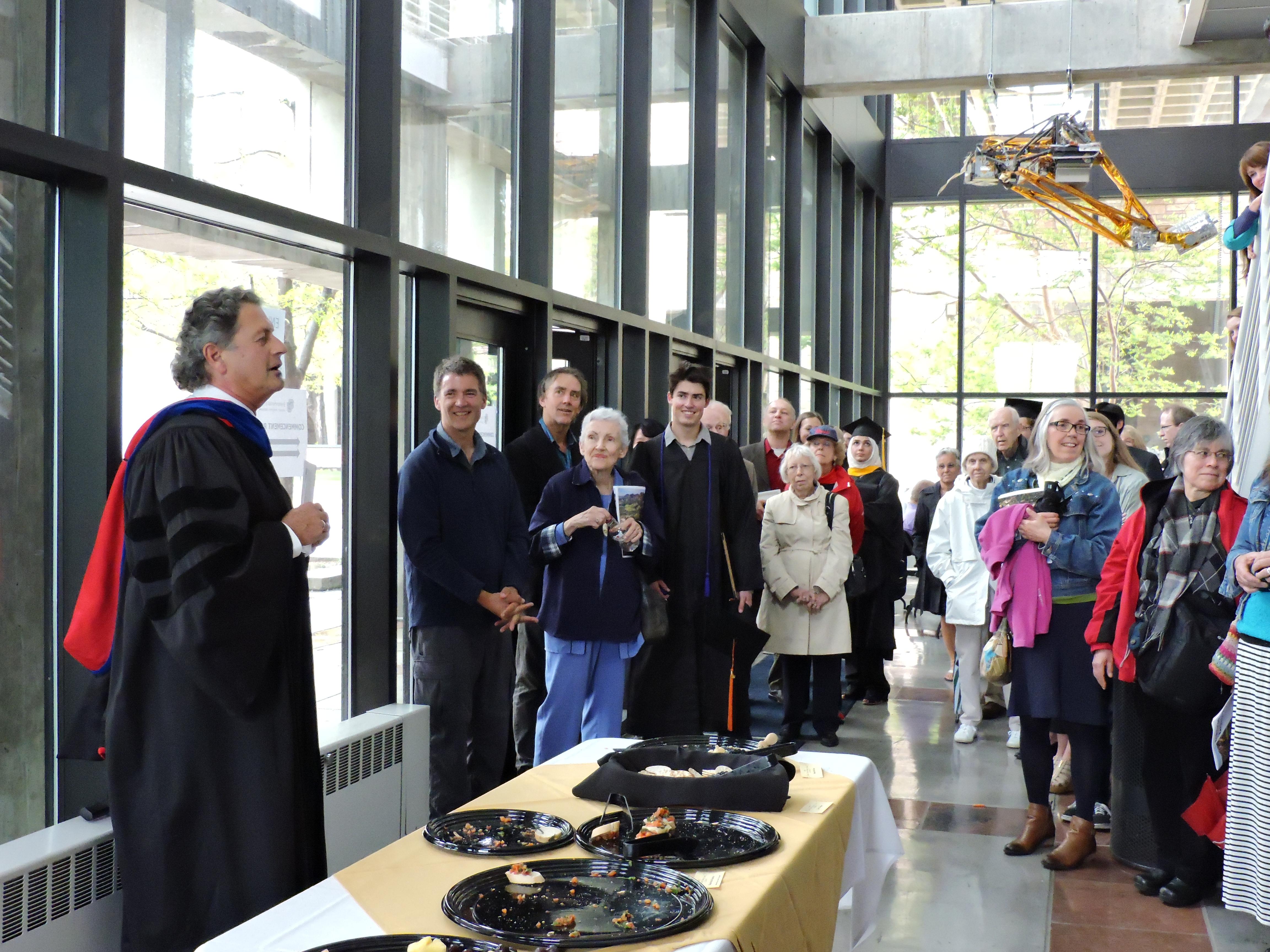 Spring 2015 graduation ceremony
