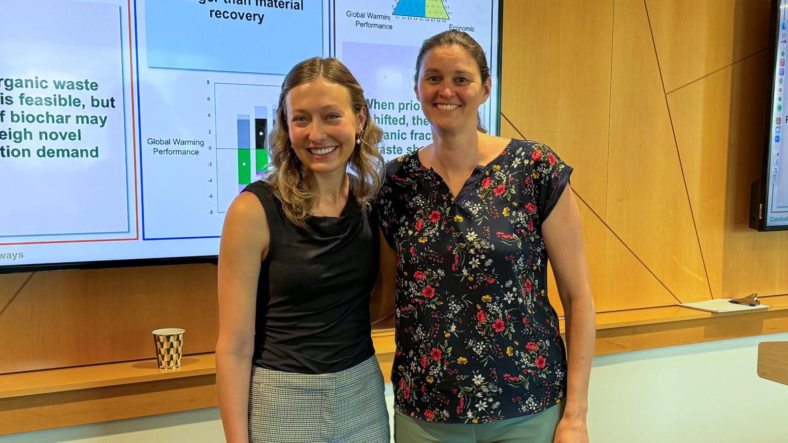 Brooke Marten and Prof. Sherri Cook