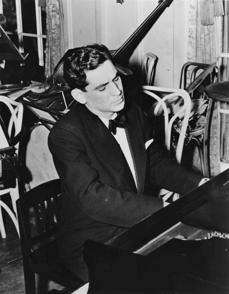Leonard Bernstein at the Piano