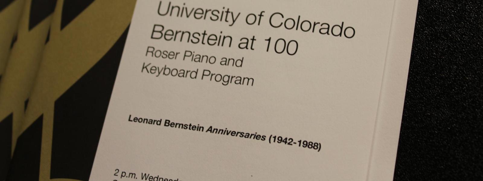 Bernstein at 100