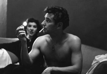Young Leonard Bernstein smoking