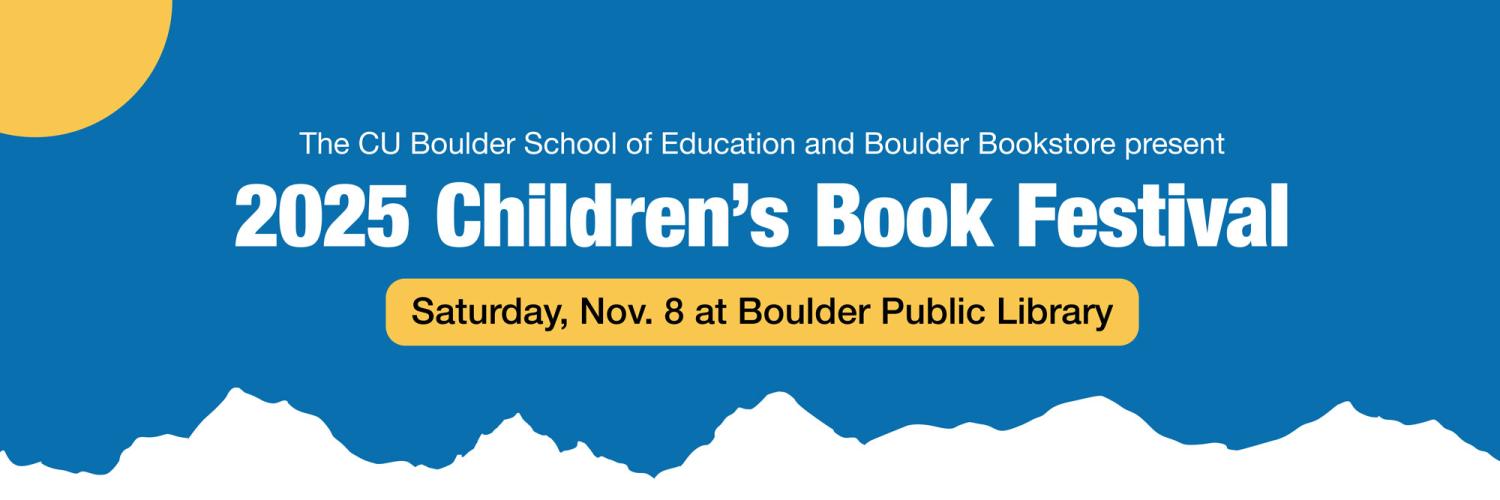 2025 Children's Book Festival | Saturday, November 8 at Boulder Public Library