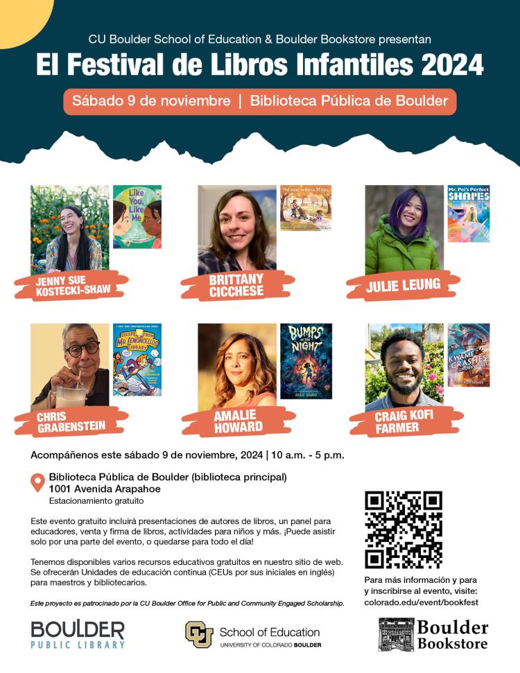 2024 Children's Book Festival Poster Español