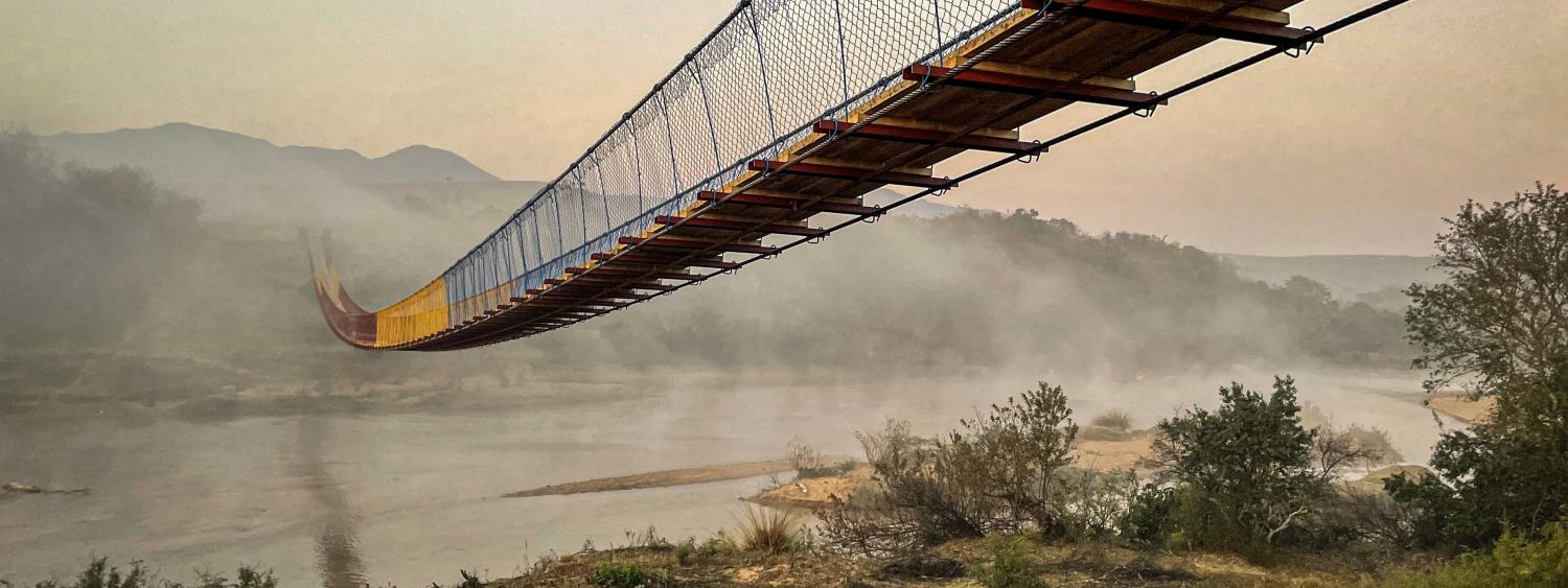 Bridge over a river